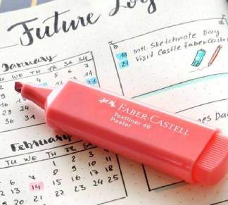 Fineliner, keçeli kalemler ve markörler