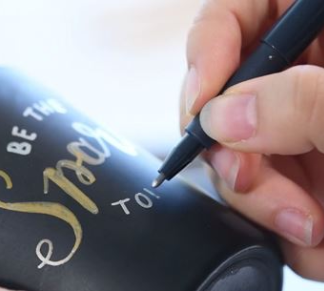 Metallics markörümüzle uygulanan bütün teknikler