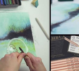Pitt Artist Pastel Kalemleri ve Çok Renkli Artist Pastelleri ile nasıl manzara çizilir?