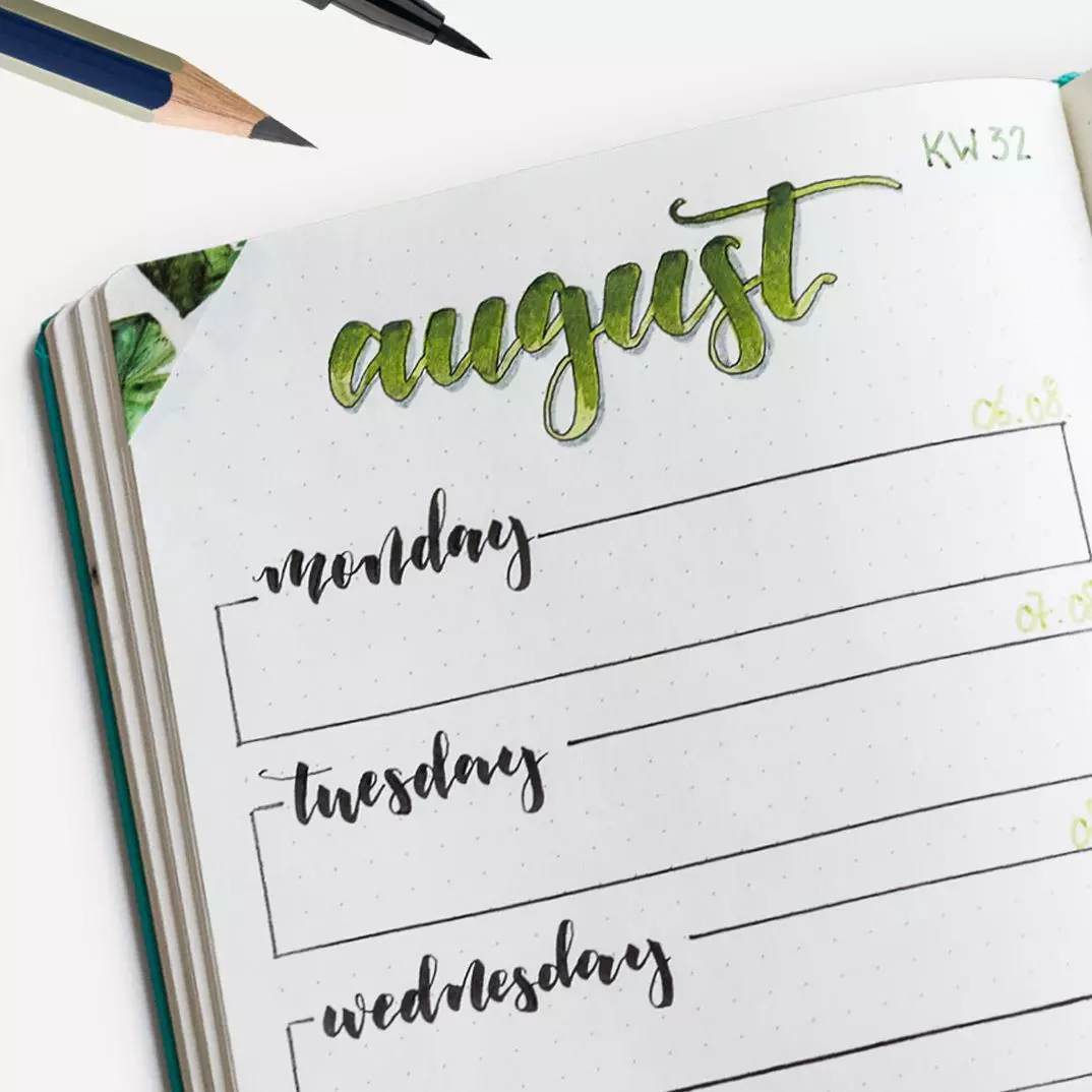 Bullet journal tipi günlük