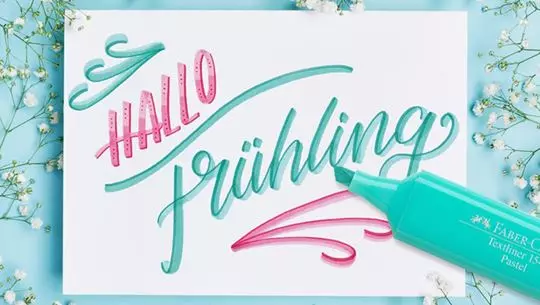 El Yazısı “Bahara Merhaba”