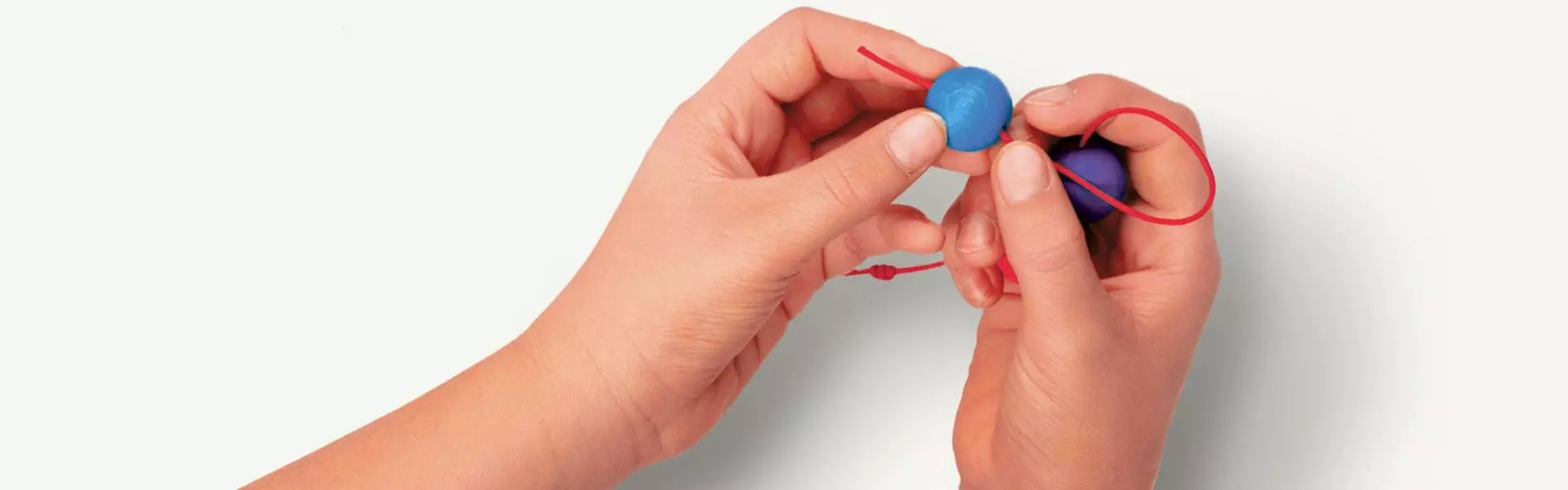 Boncuklarla alıştırma